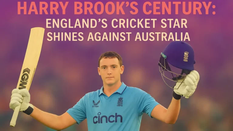 Harry Brook's Century
