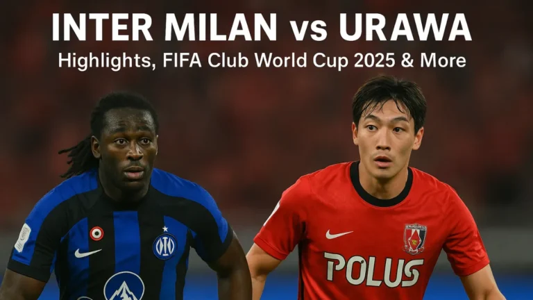Inter Milan vs Urawa