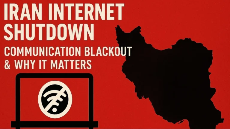 Iran Internet Shutdown