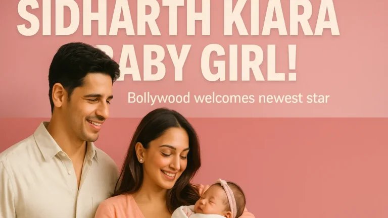 Sidharth Kiara Baby Girl