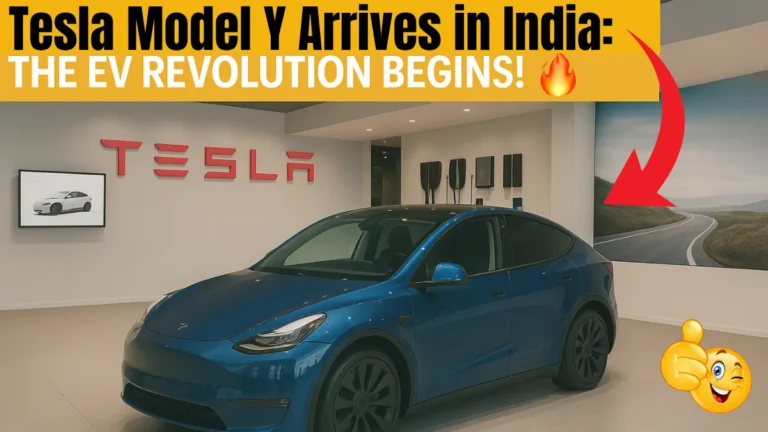 Tesla Model Y Arrives in India